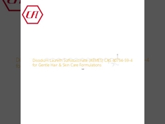 Disodium Laureth Sulfosuccinate (AEMES) CAS 40754-59-4 cho các công thức chăm sóc tóc và da nhẹ nhàng